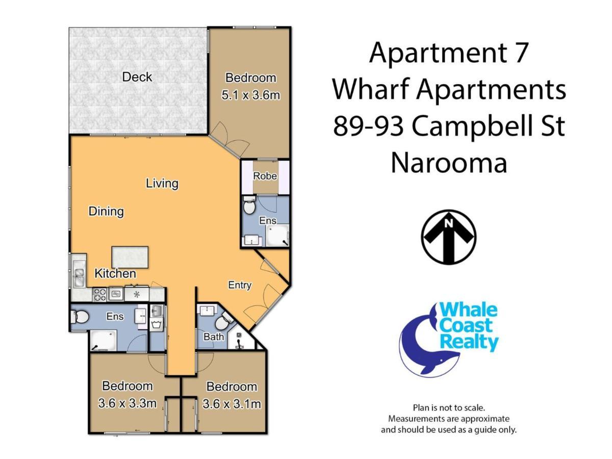 Wharf Apartment Unit 7 Narooma Exterior foto